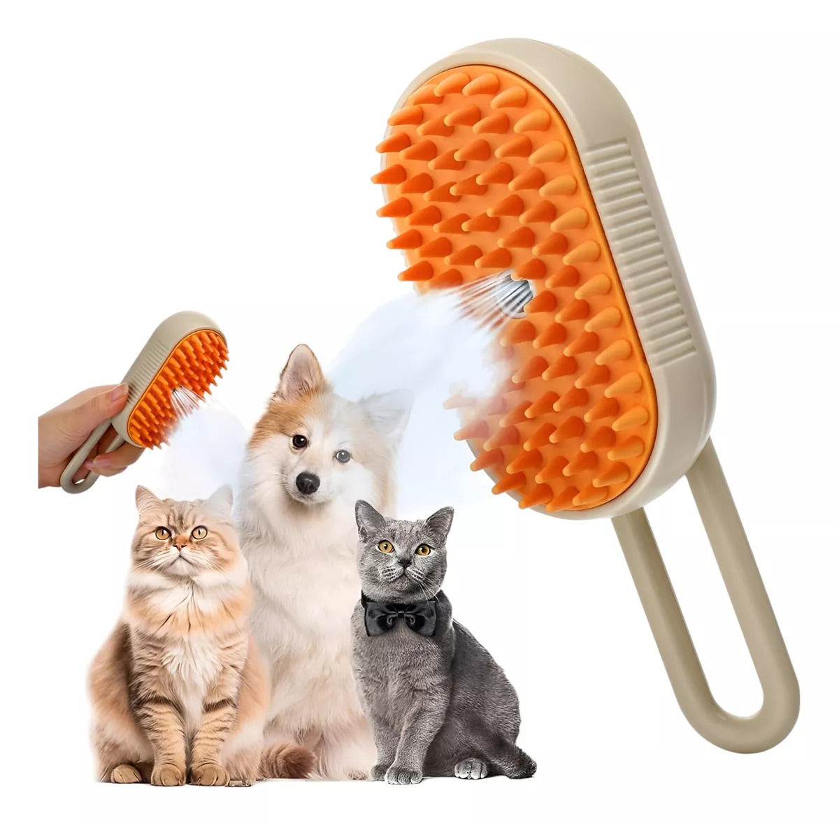 Cepillo Vapor Mascotas - USB